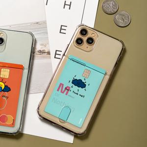 아이무이 카드 투명 케이스 웨더(투명젤리)