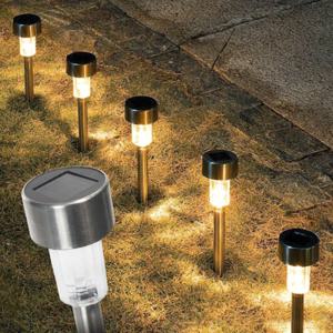 태양광 태양열 야외 정원등 경관 조명 LED 미니 캠핑 실외 잔디 조명 4types