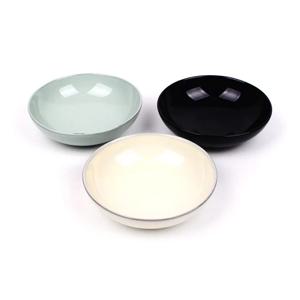 구겐 페이퍼세라믹 원형찬기 13cm 앞접시 3color