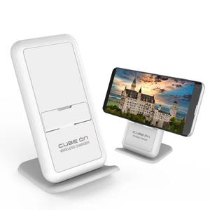 큐브온 무선 고속 충전기 휴대폰 거치대 JI-707