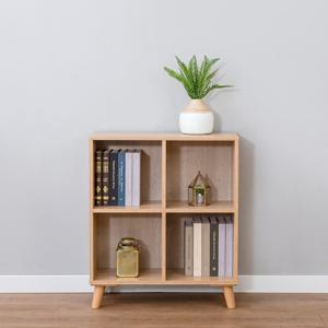 그릿 아이방 슬림 오픈형 가로세로 4칸 아기 책장