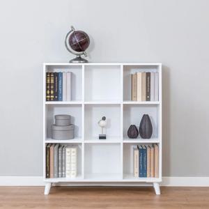 그릿 아이방 슬림 오픈형 가로세로 9칸 아기 책장