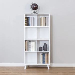 그릿 아이방 슬림 오픈형 가로세로 8칸 아기 책장