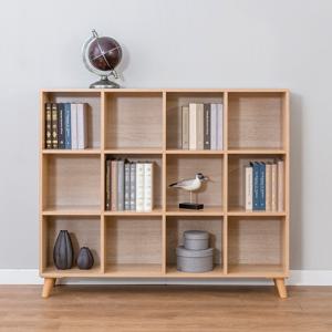 그릿 아이방 슬림 오픈형 가로세로 12칸 아기 책장