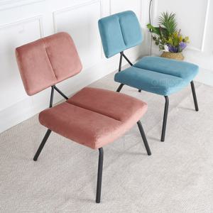 UC81 고탄력스펀지 벨벳쿠션 1인용 안락의자/미니소파