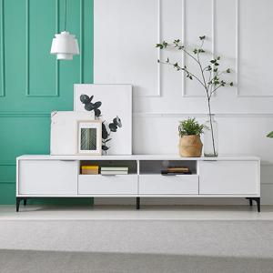 플럼 2100 2단 거실장 4colors