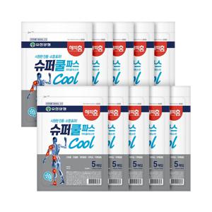 슈퍼쿨파스(5매) x 10개