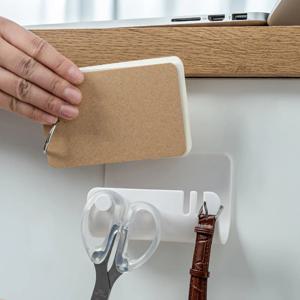 벽걸이 접착식후크 핸드폰거치대 현관마스크걸이 무타공후크