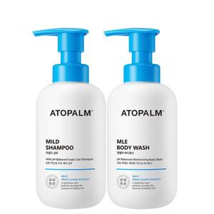 MLE 바디워시 300ml+마일드 샴푸 300ml 세트