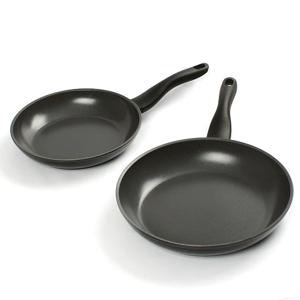 내츄럴 주물 세라믹 후라이팬 2종 세트(24cm+28cm)