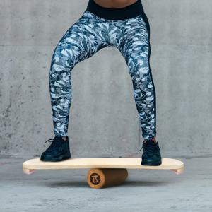 우드밸런스보드(BW보드 무지)코어근육 균형운동기구 서핑 바디보드