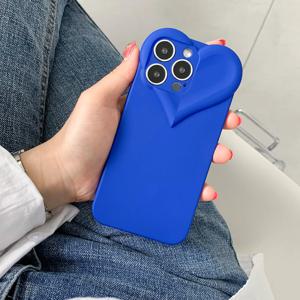 아이폰케이스 tpu 무광 실리콘 하트 13 프로 hp-0222