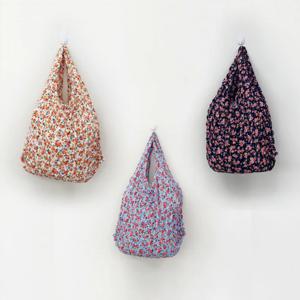 인싸템 플리츠 에코백 _잔꽃 3colors