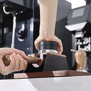 월넛 탬핑 스탠드 커피 탬퍼 템퍼 홀더 포터필터 거치대