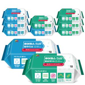 홈케어 청소 살균물티슈 주방 5팩+거실 5팩(리필)-손걸레,행주대용