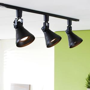 나팔 레일조명세트 레일1M+ LED 볼전구 12W 3P세트