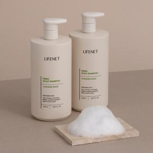 1+1 두피케어 프레쉬 스칼프 딥 클렌징 샴푸 1000ml 2개
