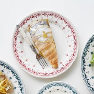 클레이탄 로얄크라운 브런치 접시 21cm 빈티지 플레이트