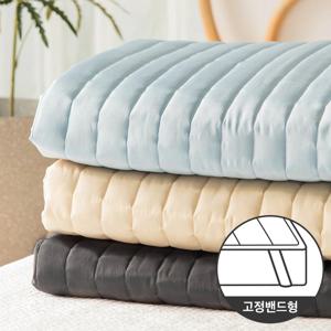 쿨잠 시원찹찹 풍기인견 고정밴드 침대패드(SS/Q) 4colors