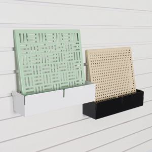 스페이스월 인테리어 벽선반 사각포켓 2colors