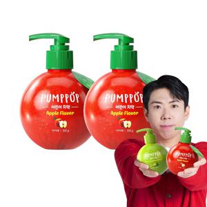 펌프팝 어린이 펌핑치약(저불소) 사과향 300g x 2개
