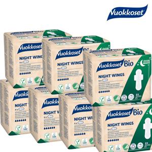 유기농 순면 생리대 나이트윙 (오버나이트) 9P 7팩