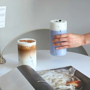 1+1 로웰 내열유리컵 700ml 쉐이크 에이드 대용량 라떼잔