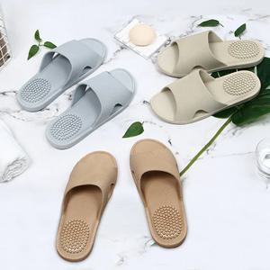 뒷꿈치 지압 마사지 거실화 욕실화 욕실슬리퍼 3color