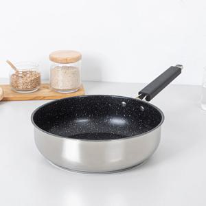 바제니 IH 스텐코팅 궁중전골팬 28cm
