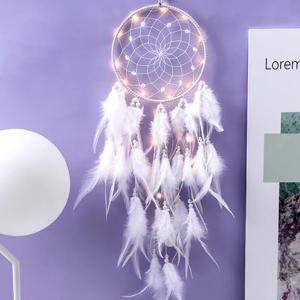 [해외] 드림캐처 LED 무드등  인테리어 벽장식 행운 선물