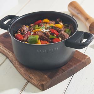 칸 IH 인덕션 블랙펄 5중코팅냄비 사골 곰솥냄비 28cm