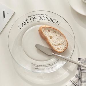 카페 드 봉봉 강화유리 플레이트