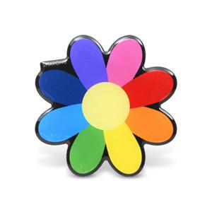 샤론6 핸드폰 스마트 그립톡 레인보우플라워