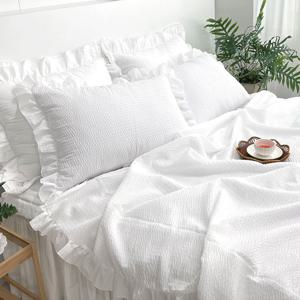 시어서커 여름이불세트 먼지없는 호텔 겹 이불 세트 (SS/Q)