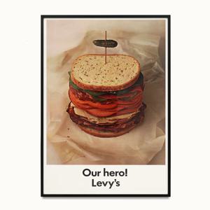 SANDWICH 빈티지 작가 포스터 액자 인테리어 아트 실사 여행 모던 감성 인쇄 출력