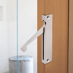 트윙키 스텐 실버 소 대 사이즈 고구찌 측면 매입 매립형 슬라이딩 엣지풀 손잡이