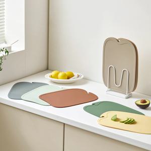 칼집이 나지 않는 안전한 향균 TPU 도마 1P