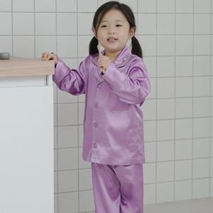 3~14세 어린이잠옷 페페 실크파자마 남아 여아 실내복 세트