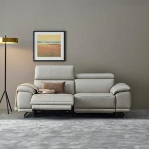 MVME 노마딕 천연가죽 리클라이너 소파 3인