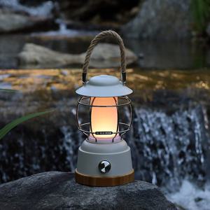 휘황찬란 LED 랜턴 충전식 감성 캠핑 조명 배터리 포함 4colors