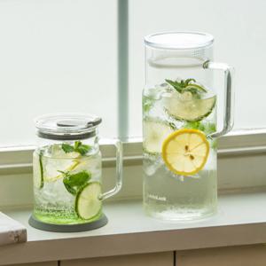 메트로 내열유리 머그&저그 소용량세트(560ml+1.2L)