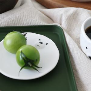 북극곰 도자기 미니 접시