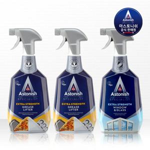 기름때 클리너 750ml 2개+윈도우클리너 750ml 1개