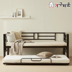 철제 이단침대 DW104 프레임+철망받침대 포함 (싱글/슈퍼싱글)