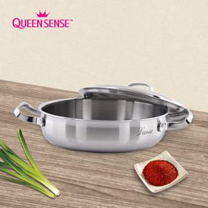 바오스 통3중 스테인레스 국내생산 IH 인덕션 전골 냄비 24cm