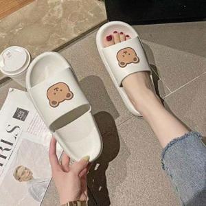 곰돌이 층간소음 슬리퍼 여성용 남성용 발편한 키높이 실내화 240-245mm