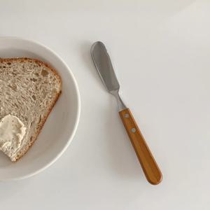 우드핸들 스텐 잼나이프