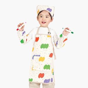 키즈 앞치마 세트 (앞치마+팔토시+두건)
