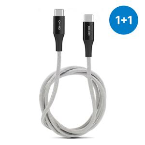 1+1 C타입 to C타입 USB PD 60W 고속충전 케이블 1m