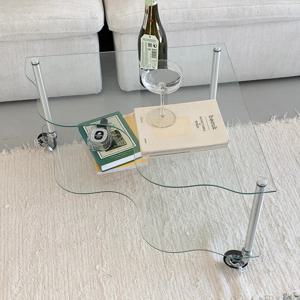 웨이브 트롤리 사이드 테이블